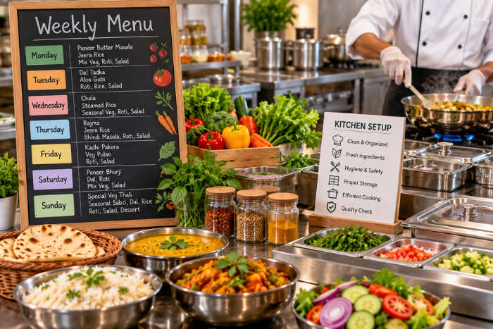 Menu Planning & Kitchen Setup